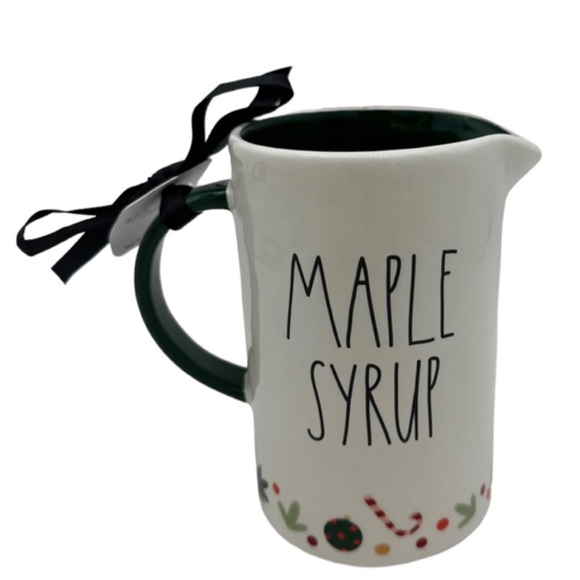 NEW Rae Dunn Maple Syrup Pitcher Buddy The Elf 20th Anniversary - Picture 3 of 5